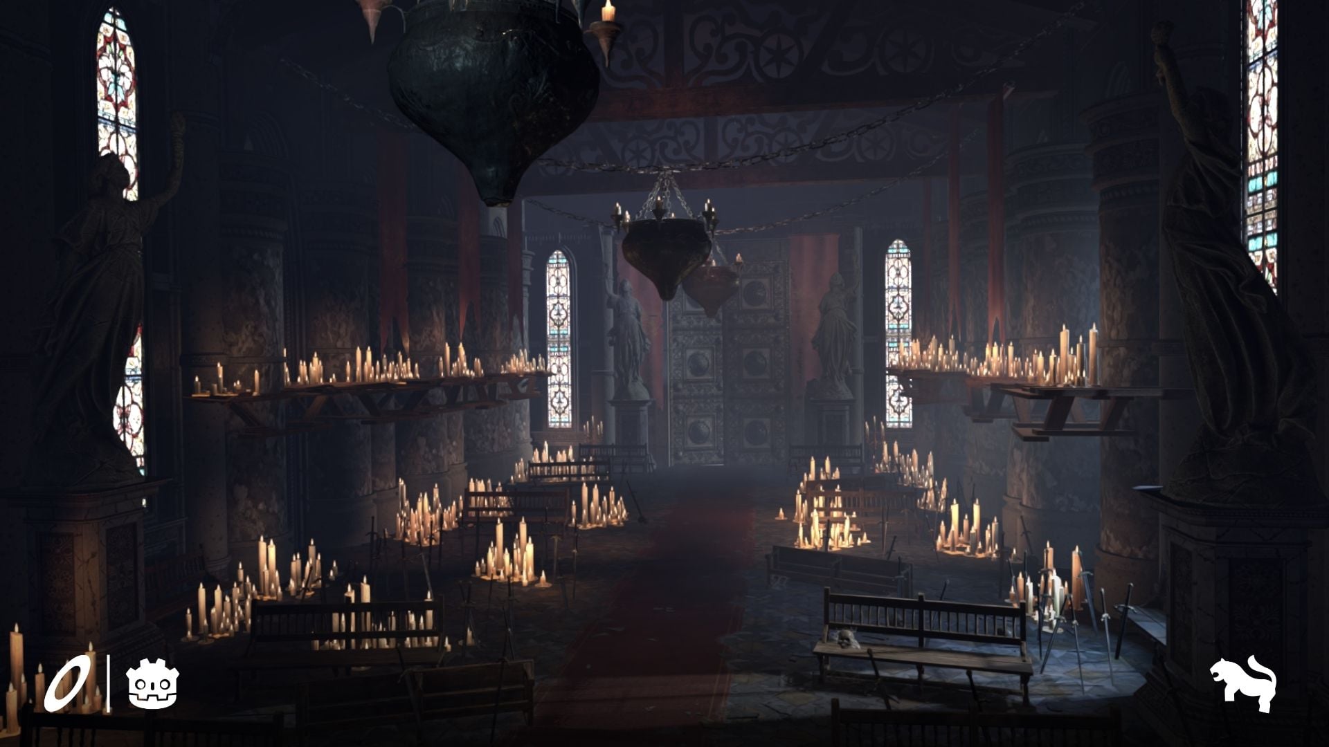 Soulslike Throne Room
