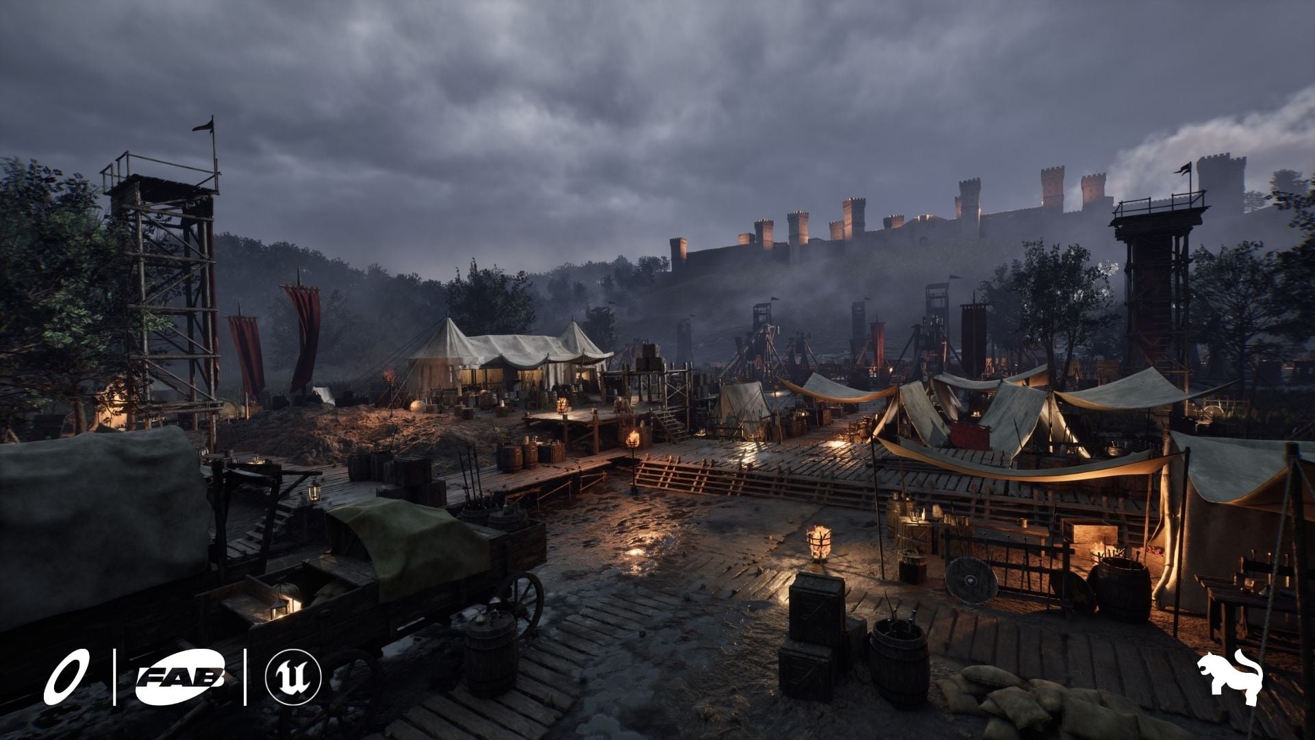 Medieval Warzone Environment