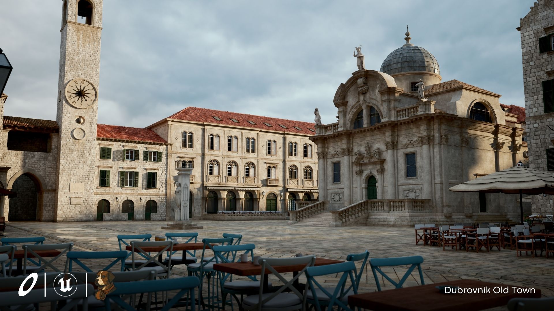 Dubrovnik Old Town Environment