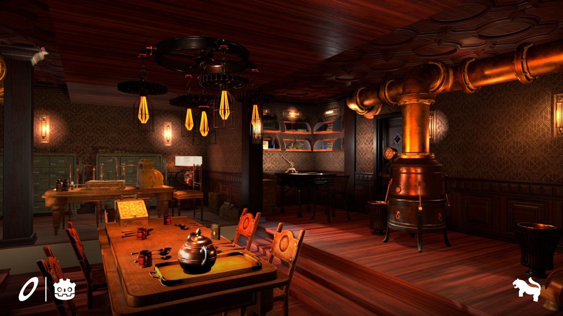Steampunk / Vintage Interior Environment