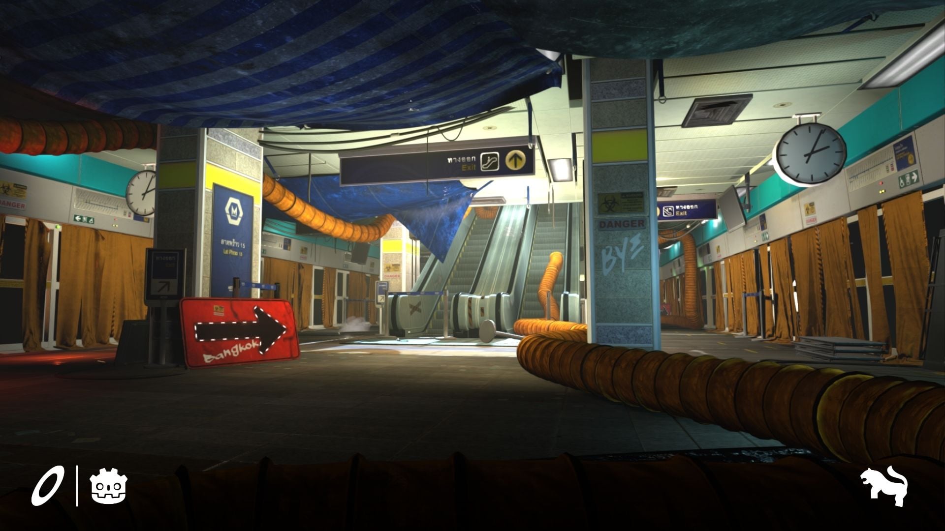 The Blue Metro 2029 for Godot