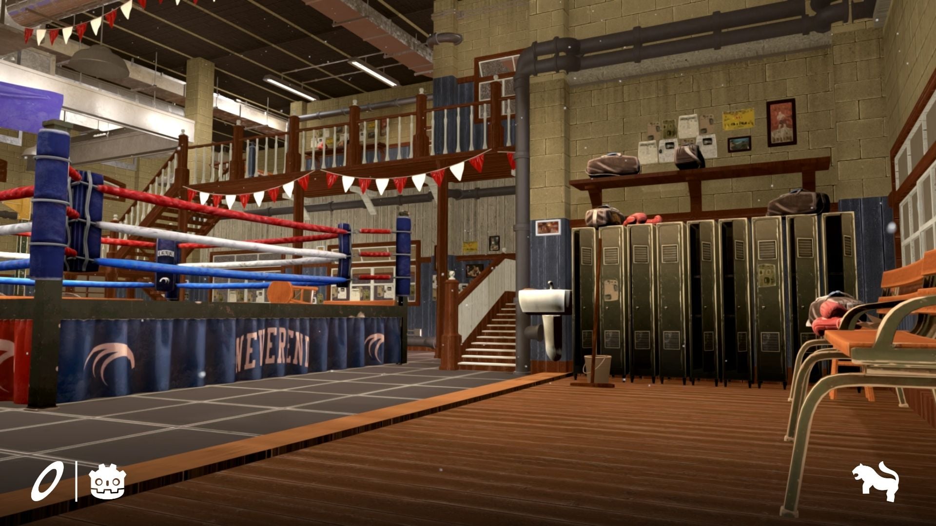 Stylized Boxing Club for Godot