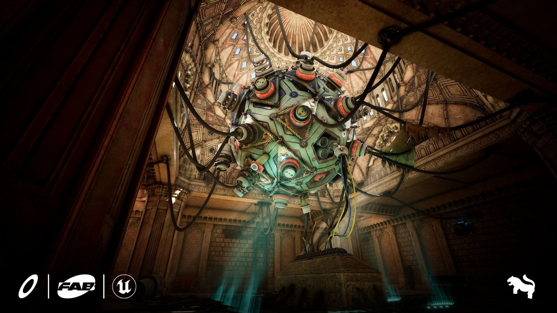 The Lost Temple Sci-Fi Reactor Hall