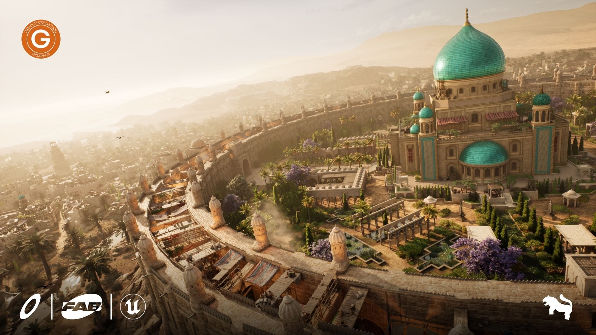 Middle Eastern Town Gigapack