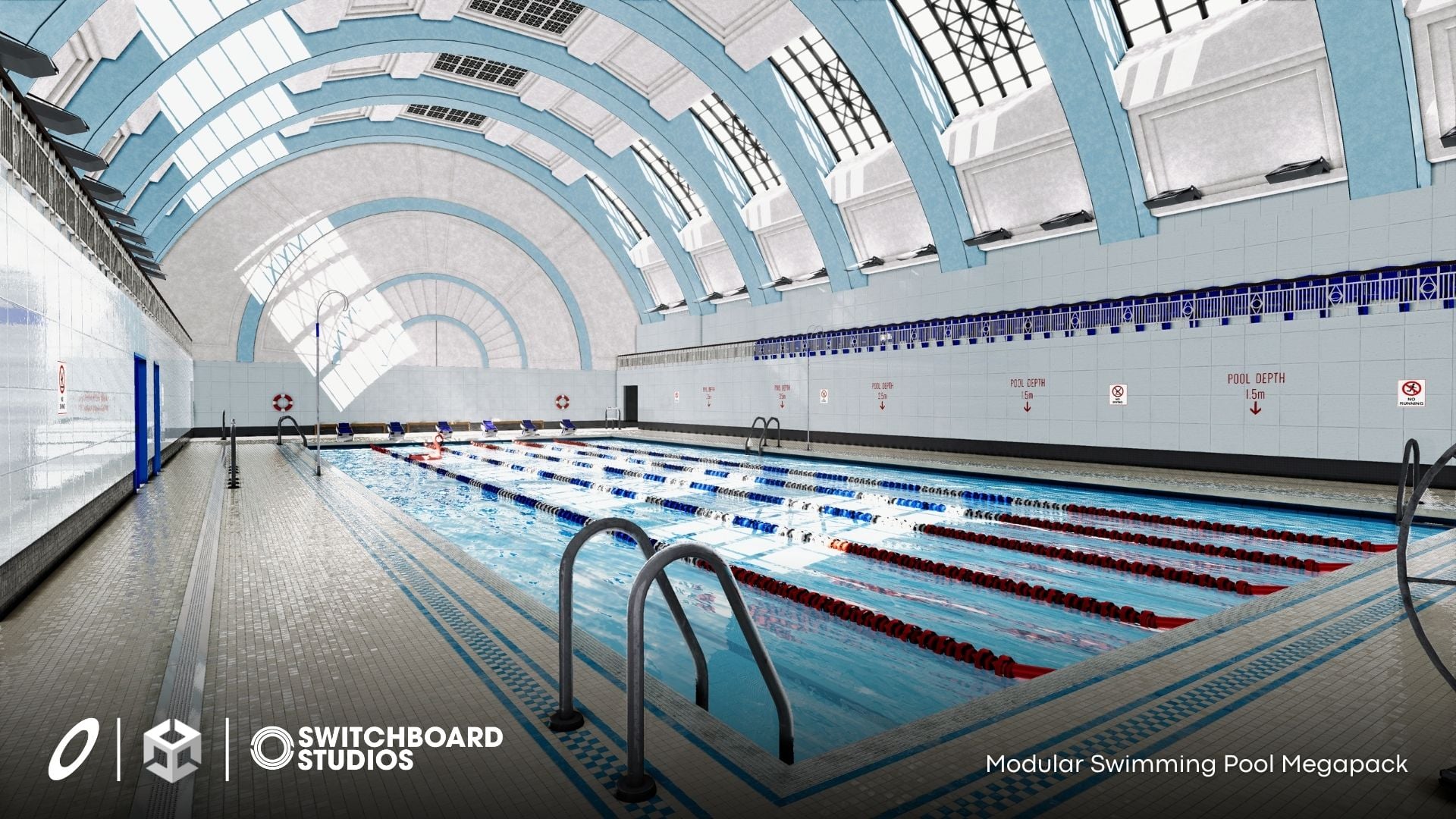 Modular Swimming Pool Environment Megapack