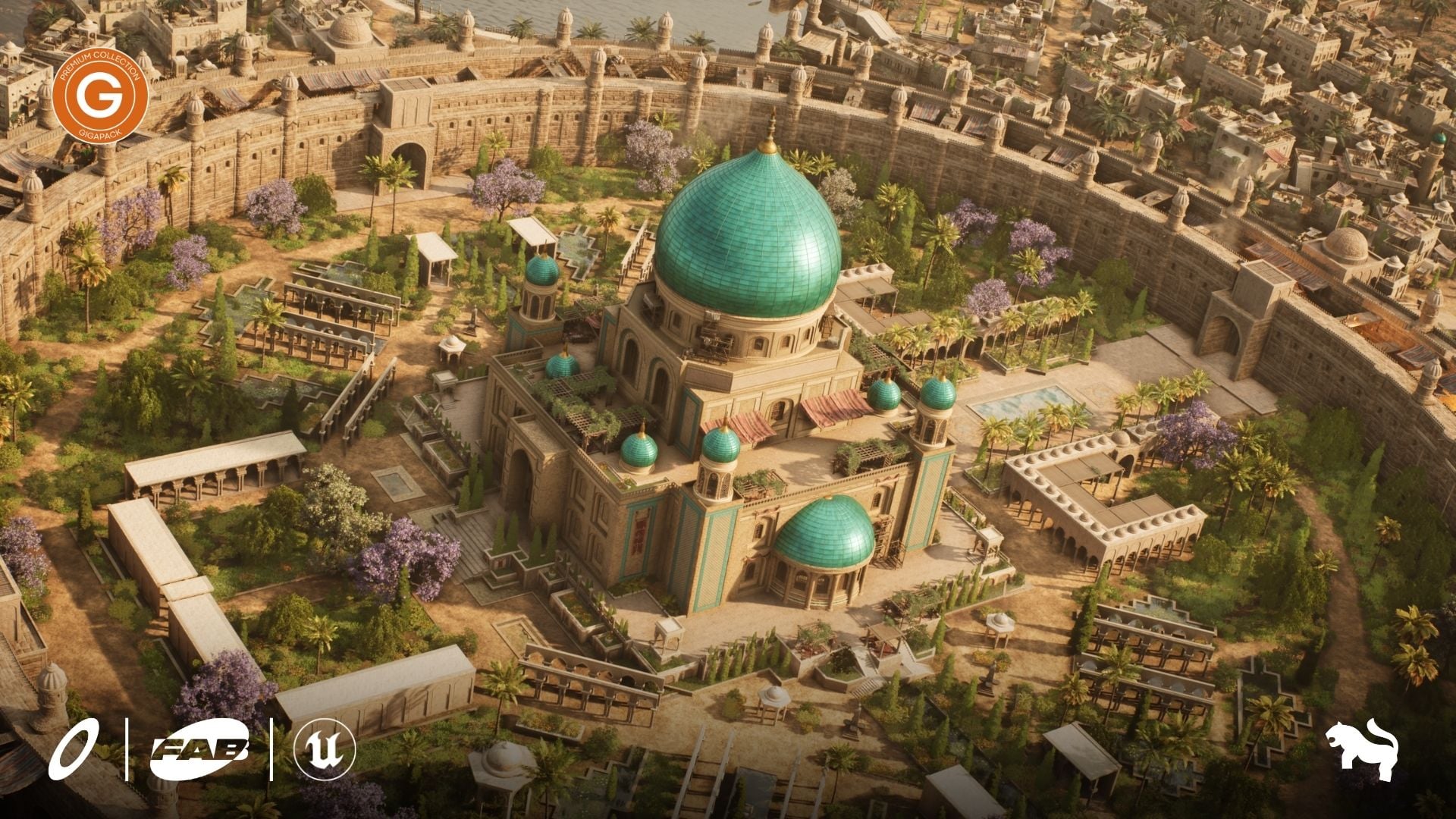 Middle Eastern Town Environment