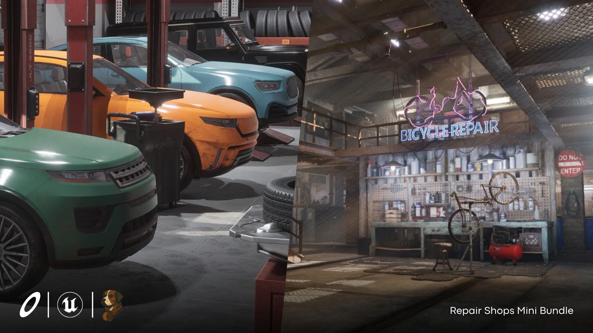 Repair Shops Mini Bundle