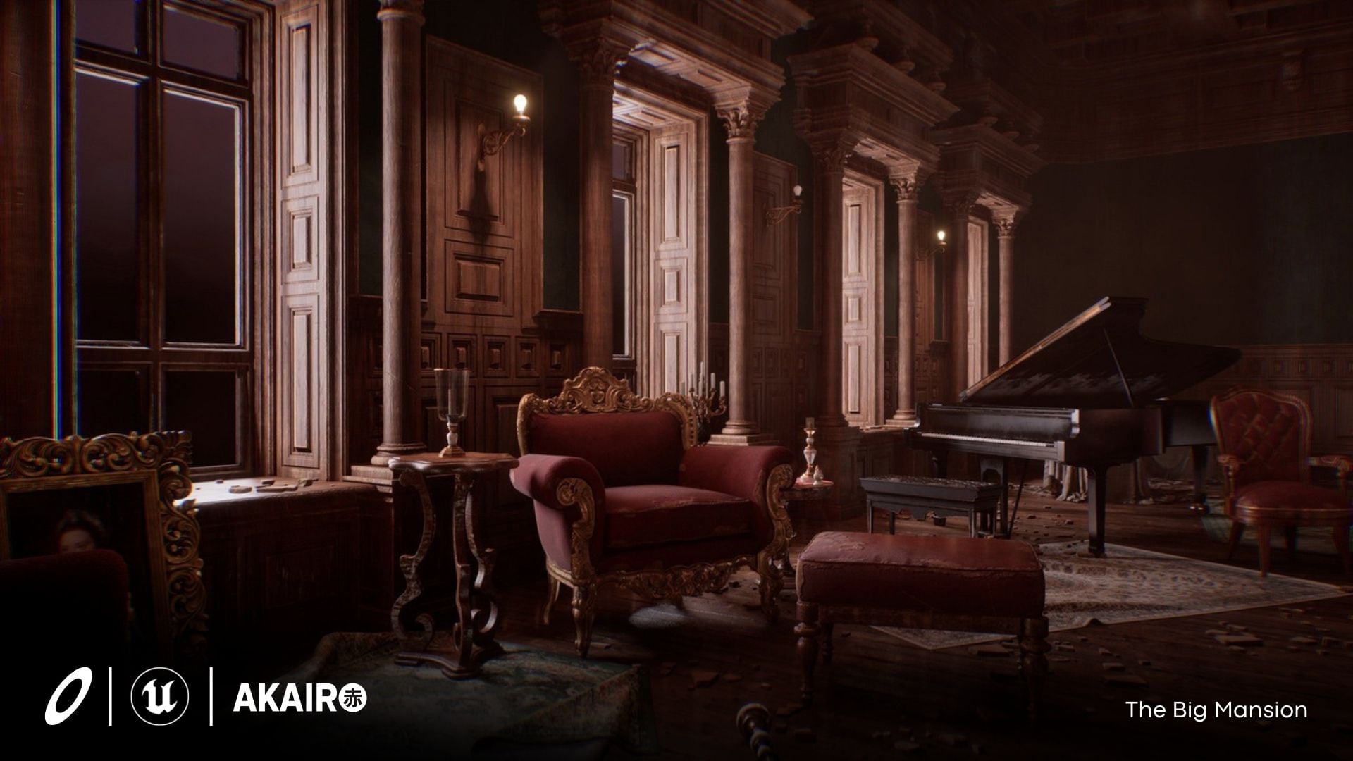 The Big Mansion Environment by Akairo