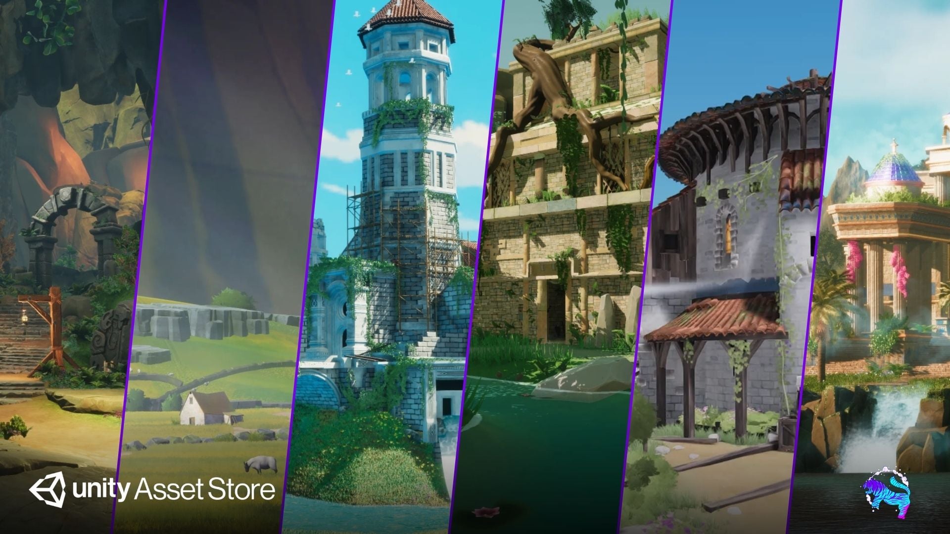 Stylized Ancient Adventure Environments Bundle