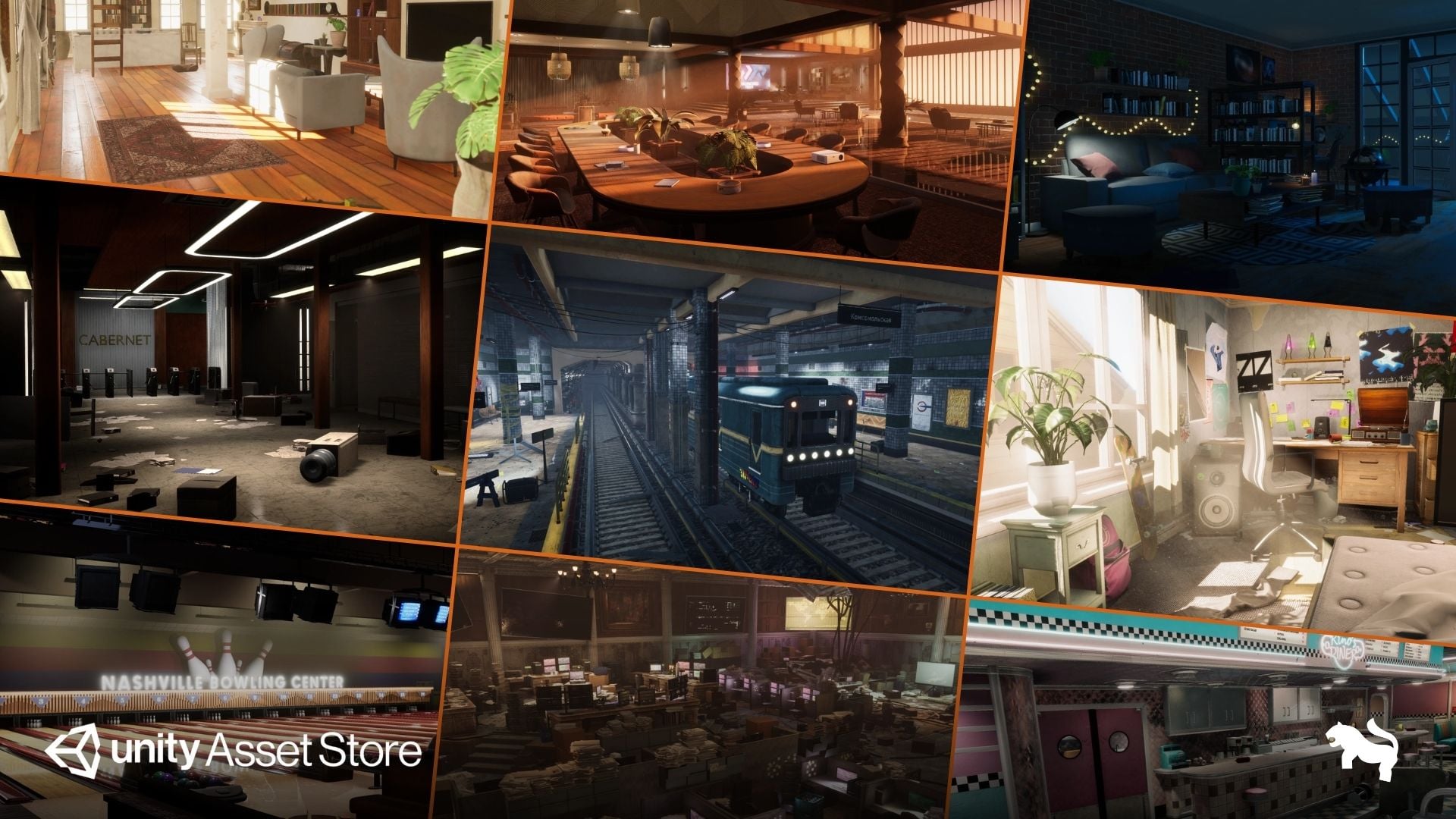 Modern Interior Environments Bundle