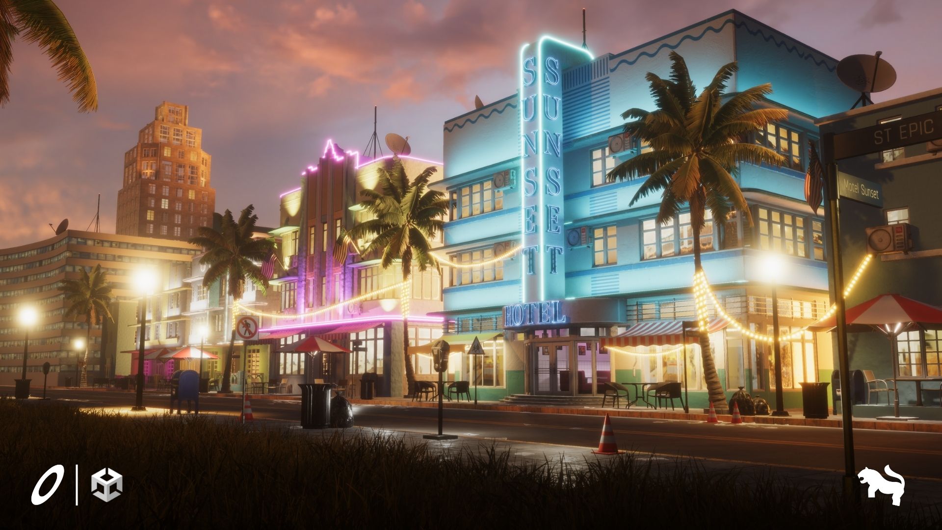 Miami Vice City Environment