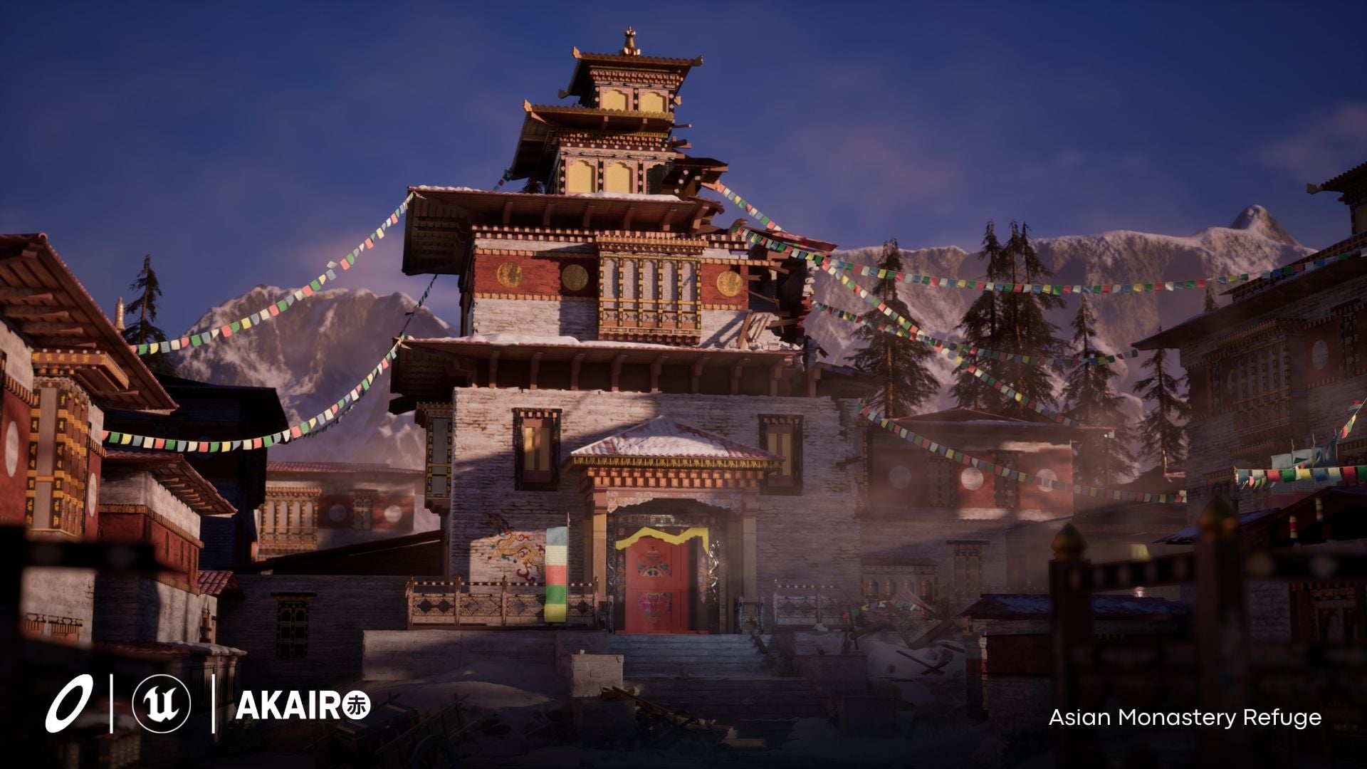 New Release: Asian Monastery Refuge Environment