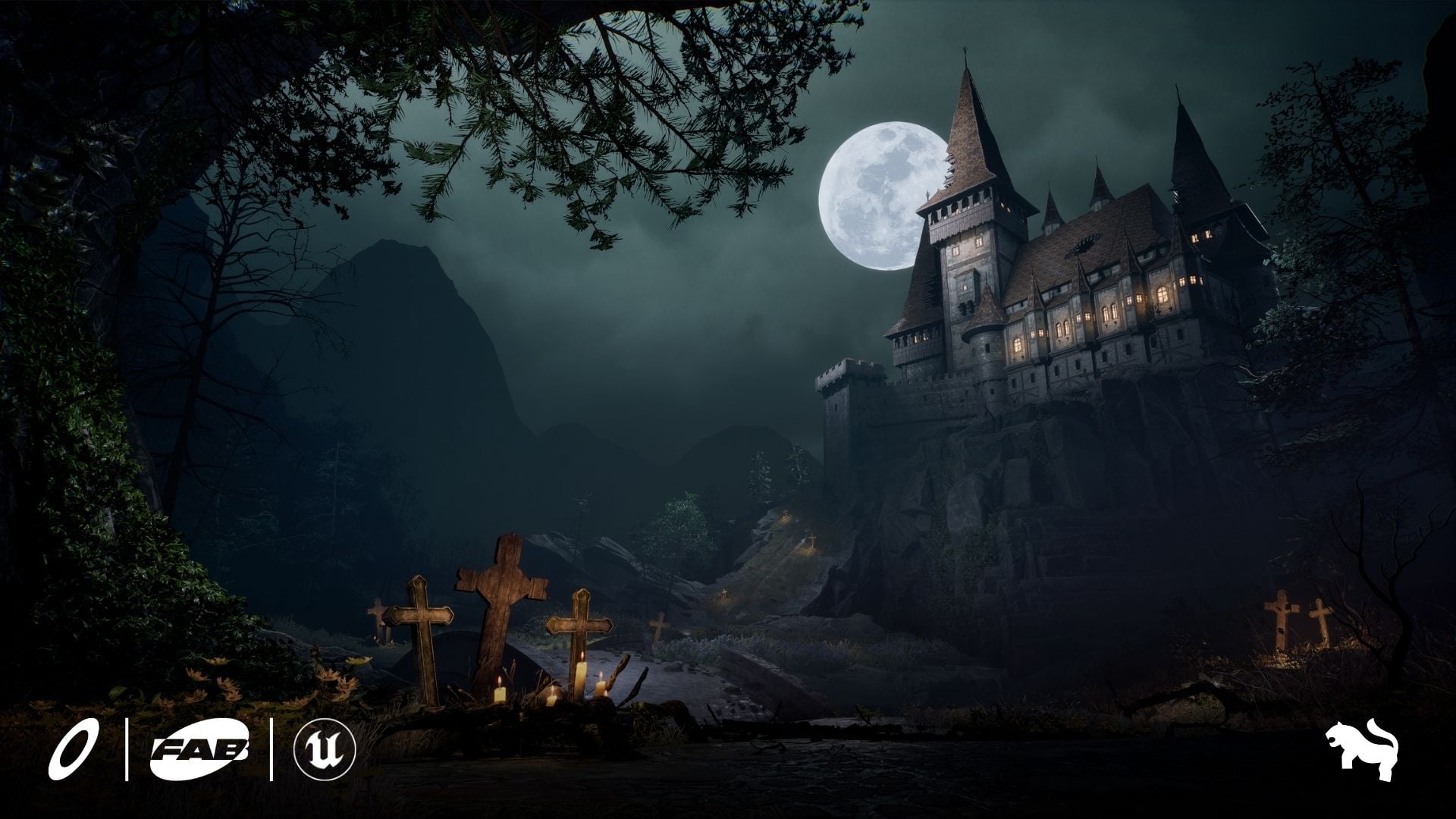 Fantasy Gothic Castle