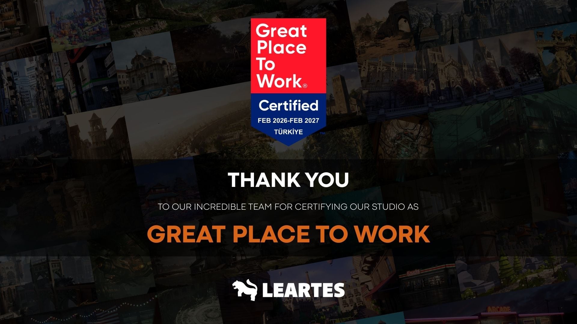 Leartes Great Place to Work Certification
