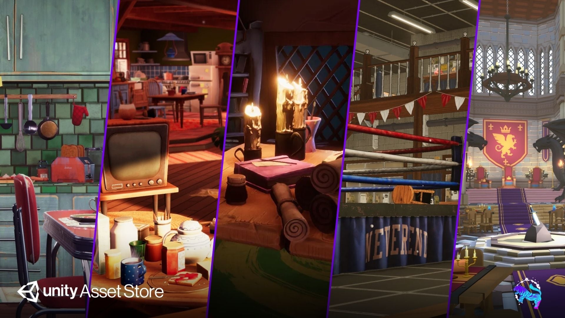 Stylized Interior Environments Bundle