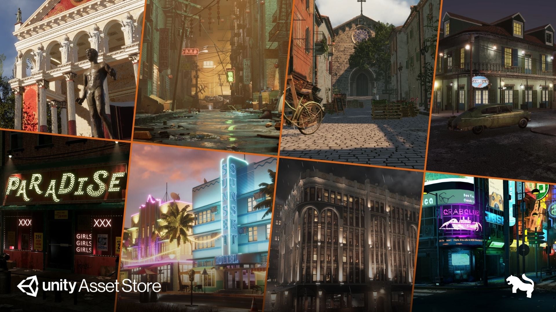 City/Street Environments Bundle