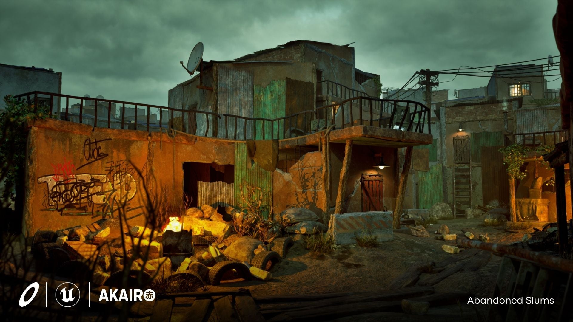 Abandoned Slums Environment by Akairo