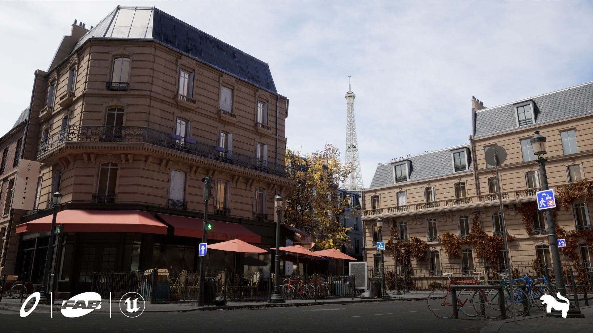 Modular Paris Street Environment