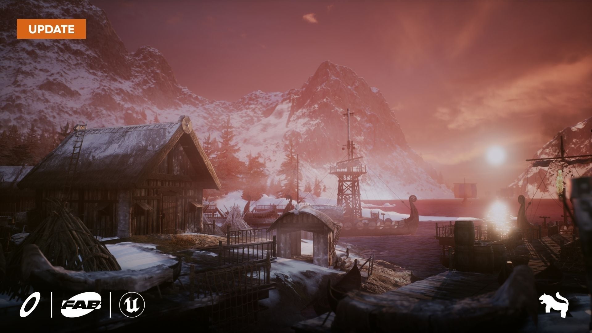 Viking Village Environment