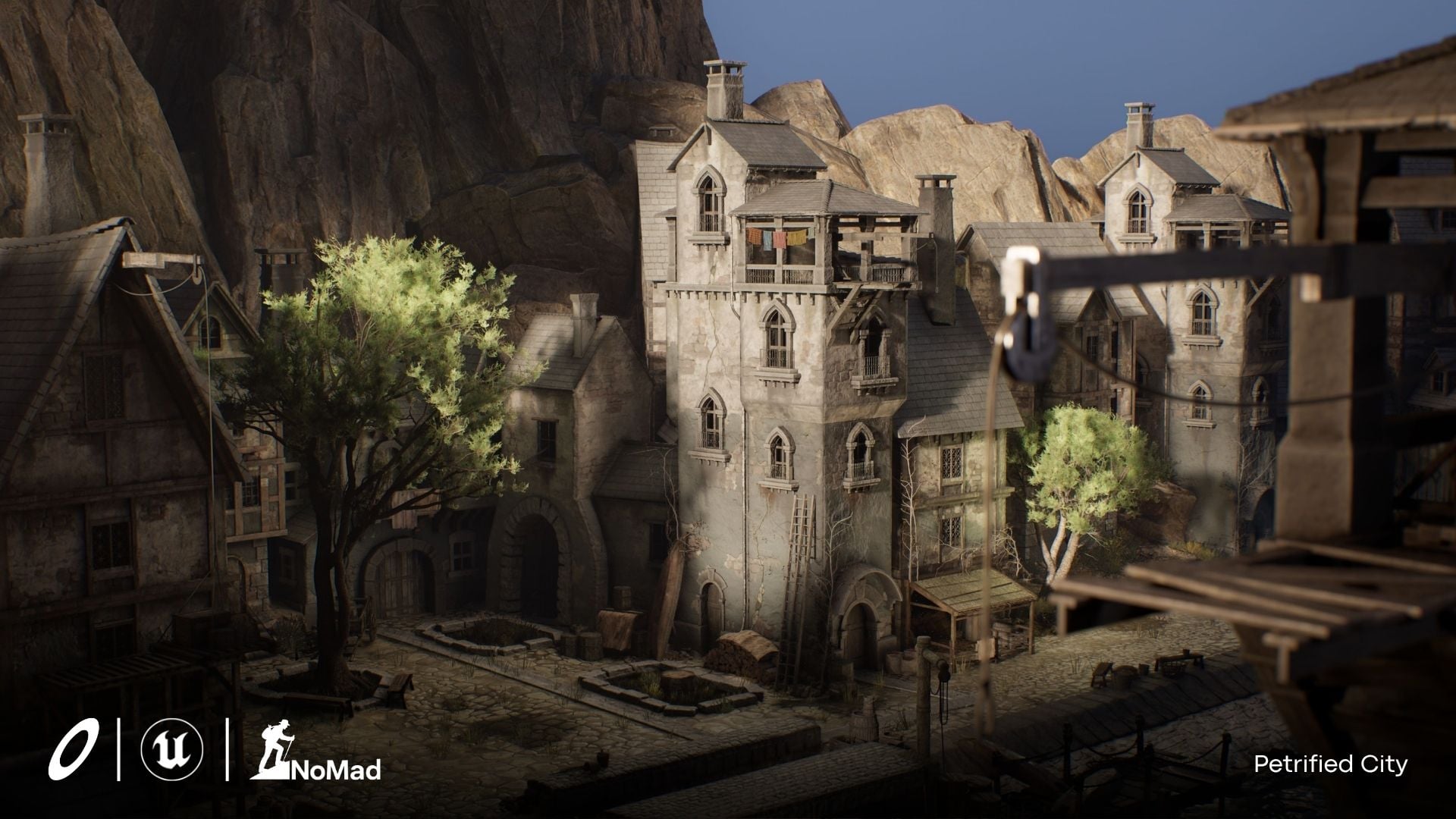 Petrified City Environment